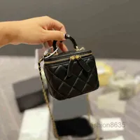 Madeni para çantaları klasik elmas mini ruj çanta kadın tasarımcı zinciri omuz anahtar çantaları deri omuz çantaları çapraz bayan cüzdan 220719mult