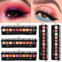 Eye Shadow 10 Colors Plate Student Beginare Beauty Matte Shimmer Eyeshadow Pallete Wholesale Palette Women