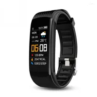 Montre-bracelettes Digital Smart Sport Watch for Men Women Women LED Electronic Imperproof Watches Bluetooth Fitness Kids Clock