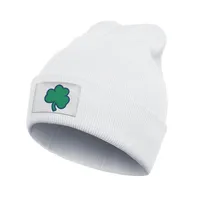 Moda Notre Dame Fighting Irish Alternate Logo Winter Warm FEENIA HATS DE FEIO NOTIMENTO 0 LOGO FUTEBOLECE GREEN CAMPOLAGE