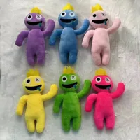 DHL Kids Toy Plush brinquedos de Natal Halloween Rainbow Friends Roblox Color Blue Crown Doll Presente Surpresa por atacado 01