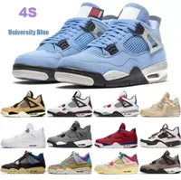 2023 4 Basketball Shoes For Men Women 4S Military Black Cat Sail Red Thunder White Oreo Cactus Jack University Blue Infrared Cool Grey Mens Sports Sneakers