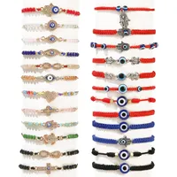 Charm Bracelets l Evil Eye Set Schmuck für Frauen Mädchen mexikanische Stringknoten Armband Pack Drop Lieferung 2022 Hjewelry Amgkq