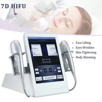 Otros equipos de belleza 7D HIFU Skin Care Device Cleaning Reurfacing Bio MicroCurrent Face Lift Spa Salon Use Equipo de belleza