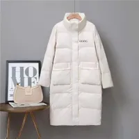 2023Top Qualitywomen Lady Girl Down Jacket Woman Luxury Designer Brand White Duck Downs Fox Fur Collar Fluffy Warted Celted Casual