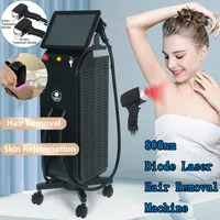 808nm Diodo a laser Epilator Máquina de congelamento Remoção de cabelos Skin Rejuventation Beauty Equipment