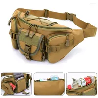 Açık çantalar ücretsiz şövalye su geçirmez 3 - 5L taktik spor çantası bel fanny paketi yürüyüş balıkçılık kamp spor avcılık kemer cepleri