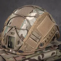 Cycling Helmets Fast Tactical Helmet Cover Combat Combat Paintball Hunting Wargame Gear Accessories279H