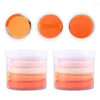 Makeup Sponges 2Boxes Flocking Powder Puffs Dry Tool For Home