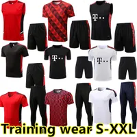 Training Wear De Ligt Soccer Jersey 22 23 Hernandez Bayern Munich Munich Goretzka Coman Muller Davies Kimmich Vest Football Shirt 2022 2023 Polo Uniforms