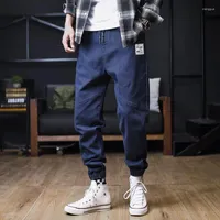 Herenbroek heren groot formaat zweetbroek mannen trend 2022 retro winter pantalones streetwear broek casual sport hiphop losse jeans