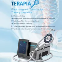 Dispositif de thérapie magnétique de la machine électromagnétique de massage professionnel pour les fascities plantaires lombaires