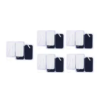 20Pcs Electrode Pads 2mm Plug Gel Patch for Tens Acupuncture Electrotherapy EMS Massager Stimulator Slimming Devic230B