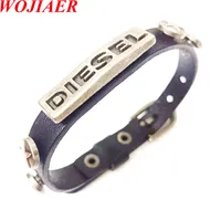 Bracelets en cuir brins accessoires de t￪te fant￴me hommes caf￩s noirs en brouillard perl￩ ￩talon de cr￢ne r￩glable pour le pr￩sent sp￩cial bc016