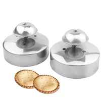 Bakgebakgereedschap Sand Cutter en Sealer Tools Pastry Mold voor het maken van sanden hamburgers taart bento doos accessoires xbjk2202