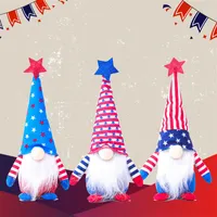 DHLクリスマスデコレーションアメリカ独立記念日を祝う愛国的なノーム7月4日