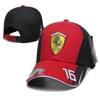 2023 Fashion Gorras Dad Hat Cotton Brodery F1 Racing Baseball Cap justerbar golflock bilhattar f￶r kvinnor m￤n sommarben casquette