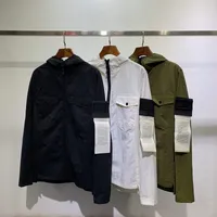 Mens 브랜드 재킷 Topstoney 디자이너 남자 Jackets Island Amband Fashion Jacket Tide Stone Brands Top Size M-2XL