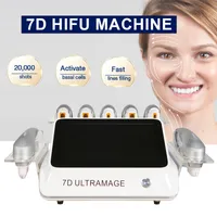 3in1 Professional 7D HIFU Ultraformer Lll Anti-Wrinkle Ultherapy Machine Twarz Podnoszenie Doublo Gold Hifu urządzenie