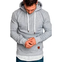 Herren Hoodies Sweatshirts Covrlge Brand Herumn Hip Hop Streetwear Pullover SOLID COLOR MALE MWW144 220914