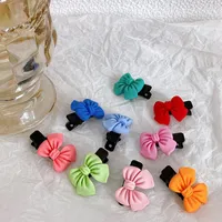 Accesorios para el cabello 10 PC/bolso Baby Girl Baby Lindo Acr￭lico Acr￭lico Flor de la flor de la flor clips Ni￱os encantadores caba￱as ni￱os