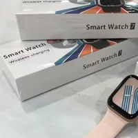 Smart Watches W007 1,75 inch Hartslag Fitness Tracker Bloeddruk IP67 WATERPROVEN SPORT BLUetooth Oproep aangepaste wijzerplaat 3UI PK DZ09 ANDROI
