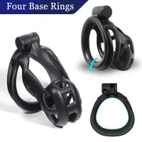 Confetti 2022 New resin male chastity device 3D Design Custom Chastity Device Lightweight Curved Penis Ring Cobra BDSM Adult Sex Toys