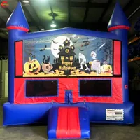 Free Delivery outdoor activities 4x4m 3x3m Halloween bounce house inflatable jumper castle bouncy bouncer for sale