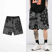 Erkek Şort Japon Sty Shorts Erkek Giyim Giyim Hip Hop Baskı Kısa Pantolon Erkek Yaz Skateboard Street Erkek Şort 0915H