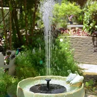 Party Decoratie Joy-Enlife Mini Solar Powered Fountain Water Pool Pond Drijven voor vogelbad Patio Landschap Buitentuin