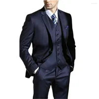Costumes masculins Bourgogne d￩contract￩s Bourgogne Suit Slim Fit Groom Groomsman Blazer Tuxedos Terno Masculino Man Dress Men's 3-Sive