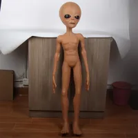 Party Decoration x-merry toy Alien Foam Filled Prop Lifesize UFO Roswell Martian Lil Mayo Area 51 Halloween 220915