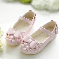 Кроссовки Bow Flower Mabon Girls кожаная обувь Zapatos Ninas неглубокое весеннее платье Kinder Schuhe Kids School TX180 220915