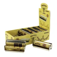 Raucherzubehör Rollenpapier 78 mm tragbarer Metall Zigaretten -Rollschalenmaschine Zigarette Tabak Bong DAB Rig Rig