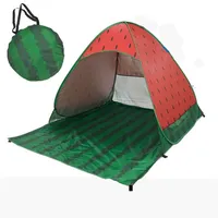 Widea New Up Beach Tent Tent Watermelon Beach Sunshelter UV-Schutz schnell automatisch Open Fishing Wandern und Camping-Gazebo187e