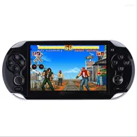 Coolbaby X9 5.0 인치 레트로 핸드 헬드 게임 콘솔 8G 지원 MP4 Arcade FC PS1 Kid Gift 용 비디오 홈