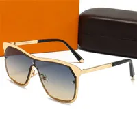 10263 Fashion luxury mens hot designer sunglasses for woman vintage square matte frame Letter printed Color film glasses trend leisure style