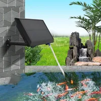 Air Pumps Accessories Aquarium Solar Oxygen Pump Outdoor Fishing Rechargeable Mute For Garden Pool Pond Fish Tranportation