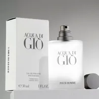Orijinal Erkek Parfüm Köln Gio Pour homme uzun ömürlü koku gövde sprey parfümler erkekler için hızlı gemi