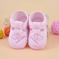 First Walkers 2022 Soft Baby Girl Shoes Born Boy Sole Crib Toddler Canvas Canvas Sneaker Zapatos Bebes