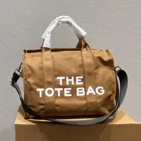 Marc The Tote Bag torebki na pojedyncze ramię Duża pojemność Torby Crossbody Torby płócienne Worki na zakupy Druki Kwadratowe torebkę