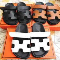 designer slipper chypre herme Chypres Slippers Herme Sandals Women Summer Velcro h Flat Wear Holiday Thick Bot