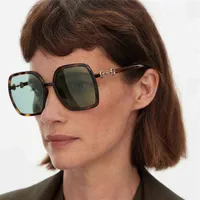 Sun glass New fashion style large frame women's Sunglasses sunscreen myopia Women's advanced sense of