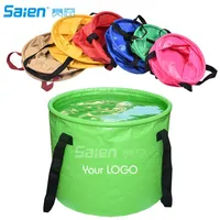 30L Collapsible Bucket Foldable Water Container Portable Folding Wash Pail for Beach Travel Camping Fishing Gardening Car Wa312J