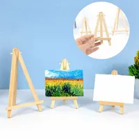 Wooden Mini Easel Stands Table Card Stand holder Small Picture Display Stand for Home Party Wedding Decoration 916