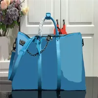 4colors keepall overnight bag blue pink designers Bags handbag Travels purse wet pattern luggage duffel tote 45 50 55207d