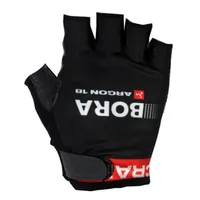 2015 Bora Argon 18 Pro Team Black Red Cycling Gloves Bike Bike Gicle Gel Shock Proight Maltom Glove2513
