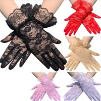 2020 New Fashion Women Lady Lady Party Sexy Dress Gloves Summer Full Finger Sunscreen Gloves для девочек Mittens Multicolor284d