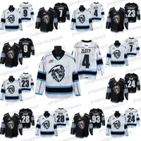 كلية WHL Winnipeg ICE Hockey Jersey 4 Benjamin Zloty 7 Carson Lambos 9 Zachary Benson 23 Sam Rinhart 24 Michael Milne 28 Conor Geekie 93