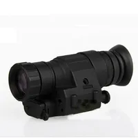 Teleskopkikare PVS-14 Milit￤r IR Digital Night Vision Monokul￤r optik Siktmontering p￥ gev￤rhuvudsynen f￶r jakt Shooti221m